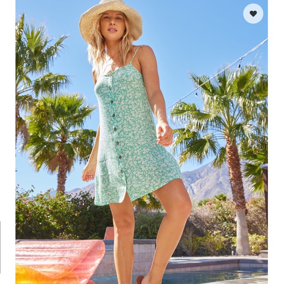 Billabong Dresses & Skirts - HP! NWT Billabong Morning Light Mini Slip Dress